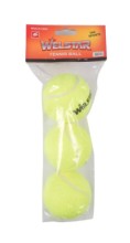 SET PELOTAS DE TENIS WELSTAR 6,35CM X3