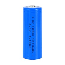 Pila recargable Li-ion LI-18500 1200mah 3.7V azul