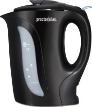 Hervidora de agua Tetera Proctor Silex 1 litro negra