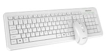 Teclado combo inalámbrico Meetion mouse C4120 blanco